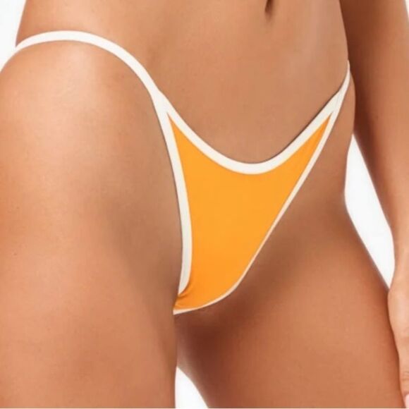 L SPACE WOMEN’S BATHING SUIT BOTTOM IN PURPLE & WHITE(other colors too show pic) - Picture 3 of 8